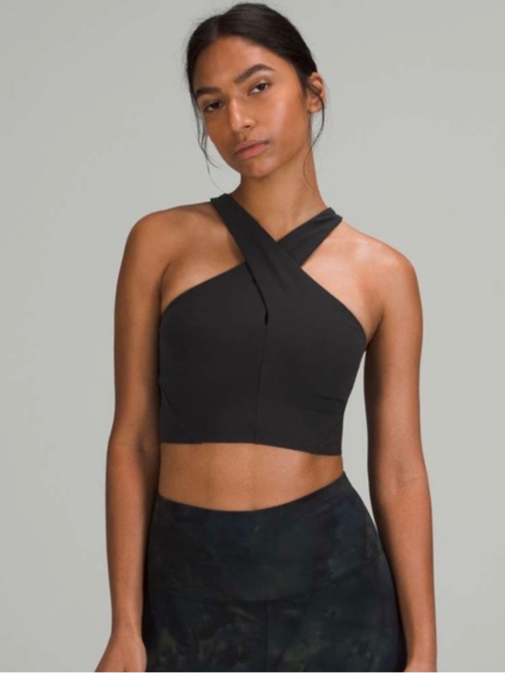 lululemon nulu wrap-front longline bra